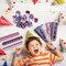 48pcs 4th of July Slap Bracelets Toys for Kids 4th of July Party Favors